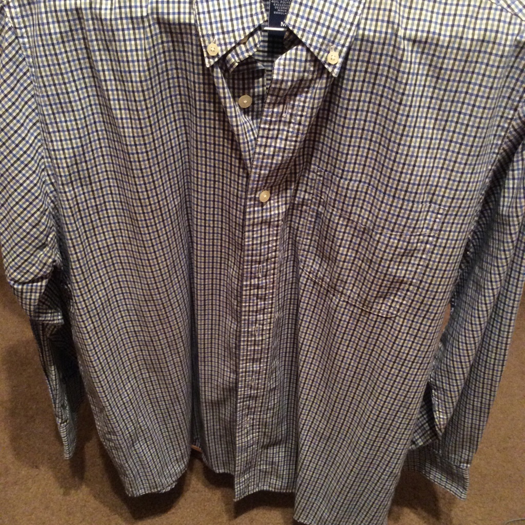 Chaps Medium Ls Button Up